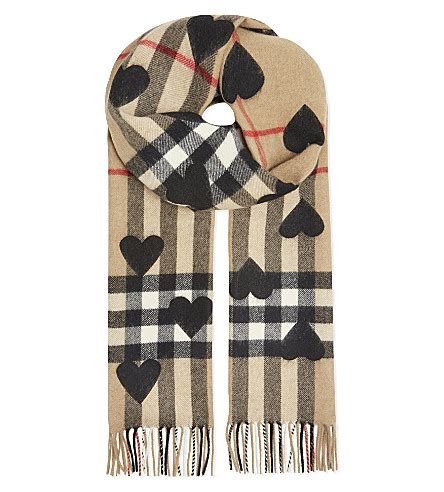 burberry scarf with hearts replica|most popular burberry scarf.